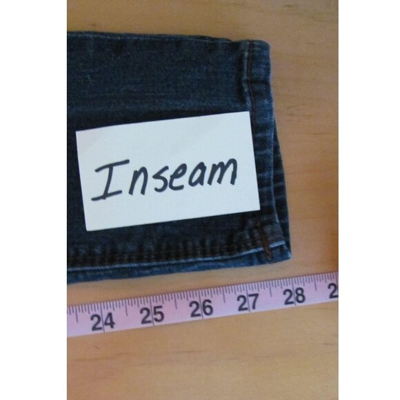 Seven7 Legging Dark Distressed Wash Denim Jeans - Picture 11 of 12